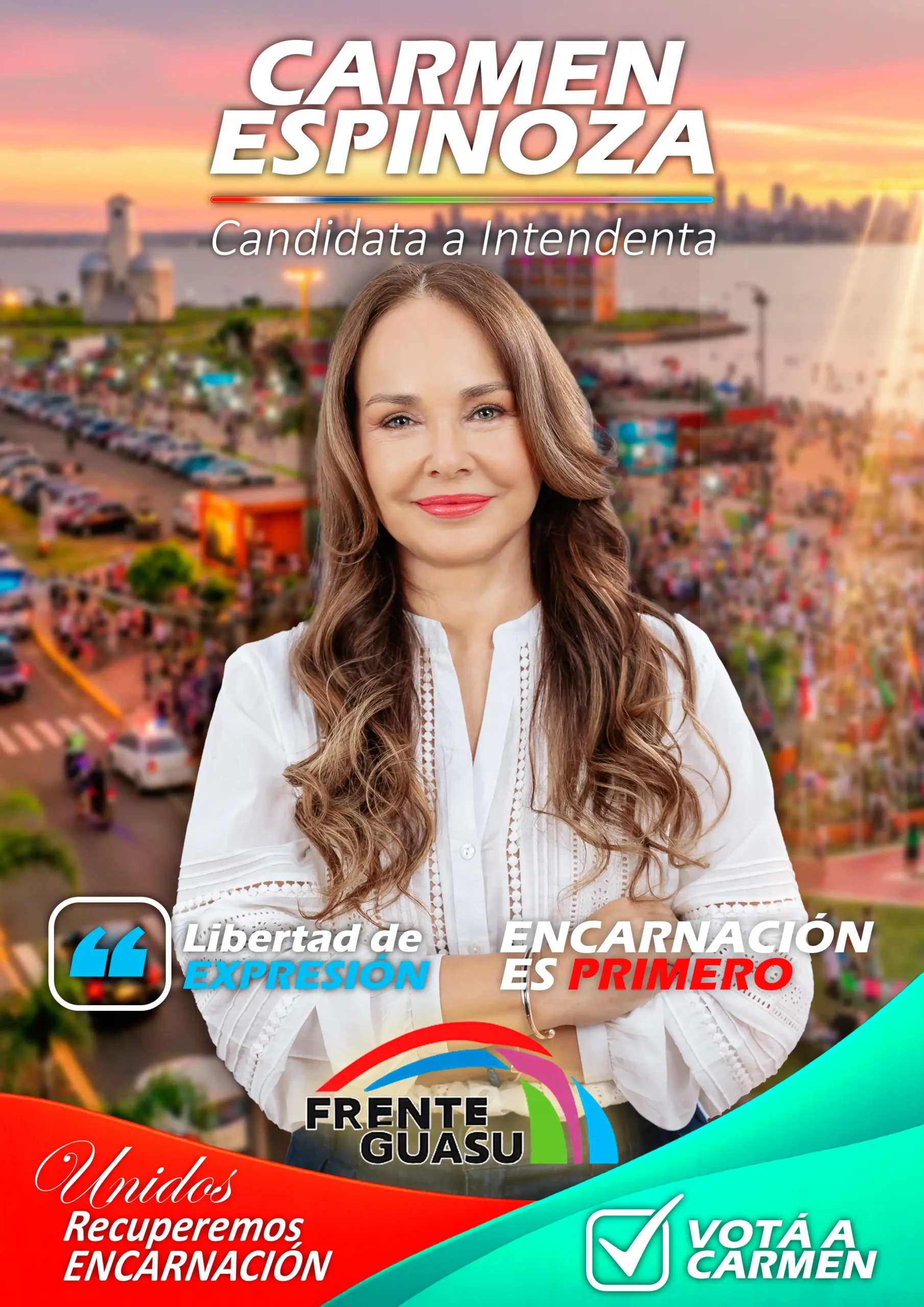Carmen Espinoza – Candidata a Intendenta